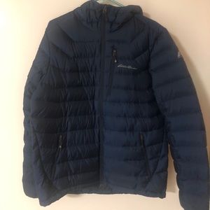 Eddie Bauer Men’s Medium Downlight Hooded jacket